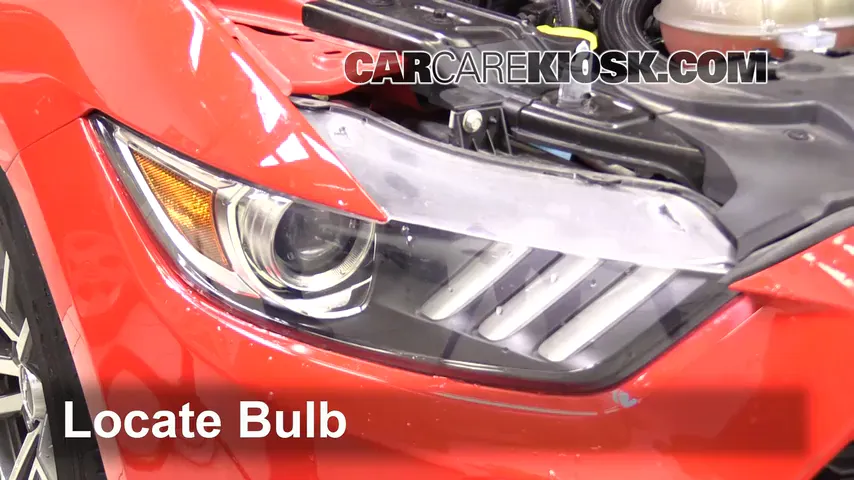 2015 Ford Mustang EcoBoost 2.3L 4 Cyl. Turbo Lights Daytime Running Light (replace bulb)